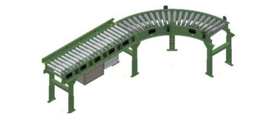 Live Roller Conveyor zero pressure