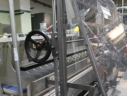 Bottle feeder/liner or Bottle unpacking table