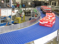 Convoyeur plastique courbe 3 - Triopac