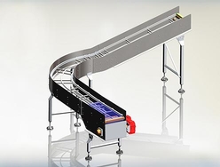 Curve Plastic Conveyor - Triopac