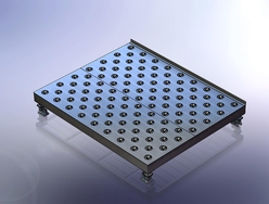 Caster Deck with Load Cell