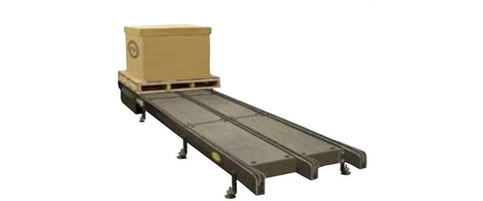 Chain Conveyor for pallets (transport)