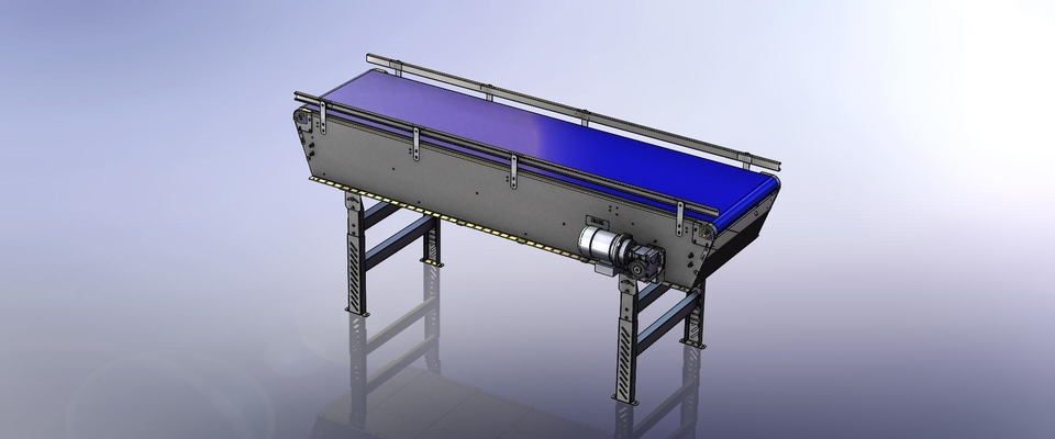 Straight Plastic Conveyor 